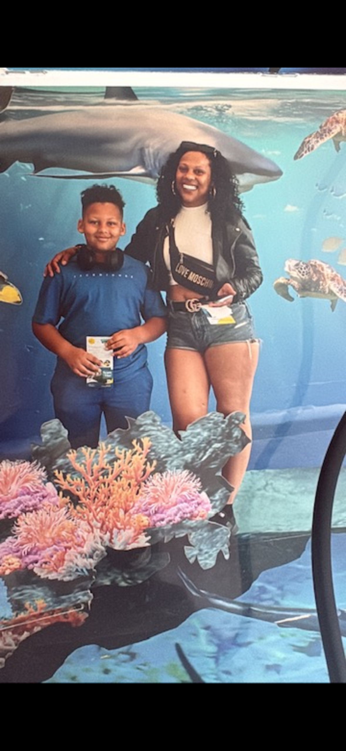 Cherrelle and her son — the inspiration behind 2 of a Kind Cleaning Company