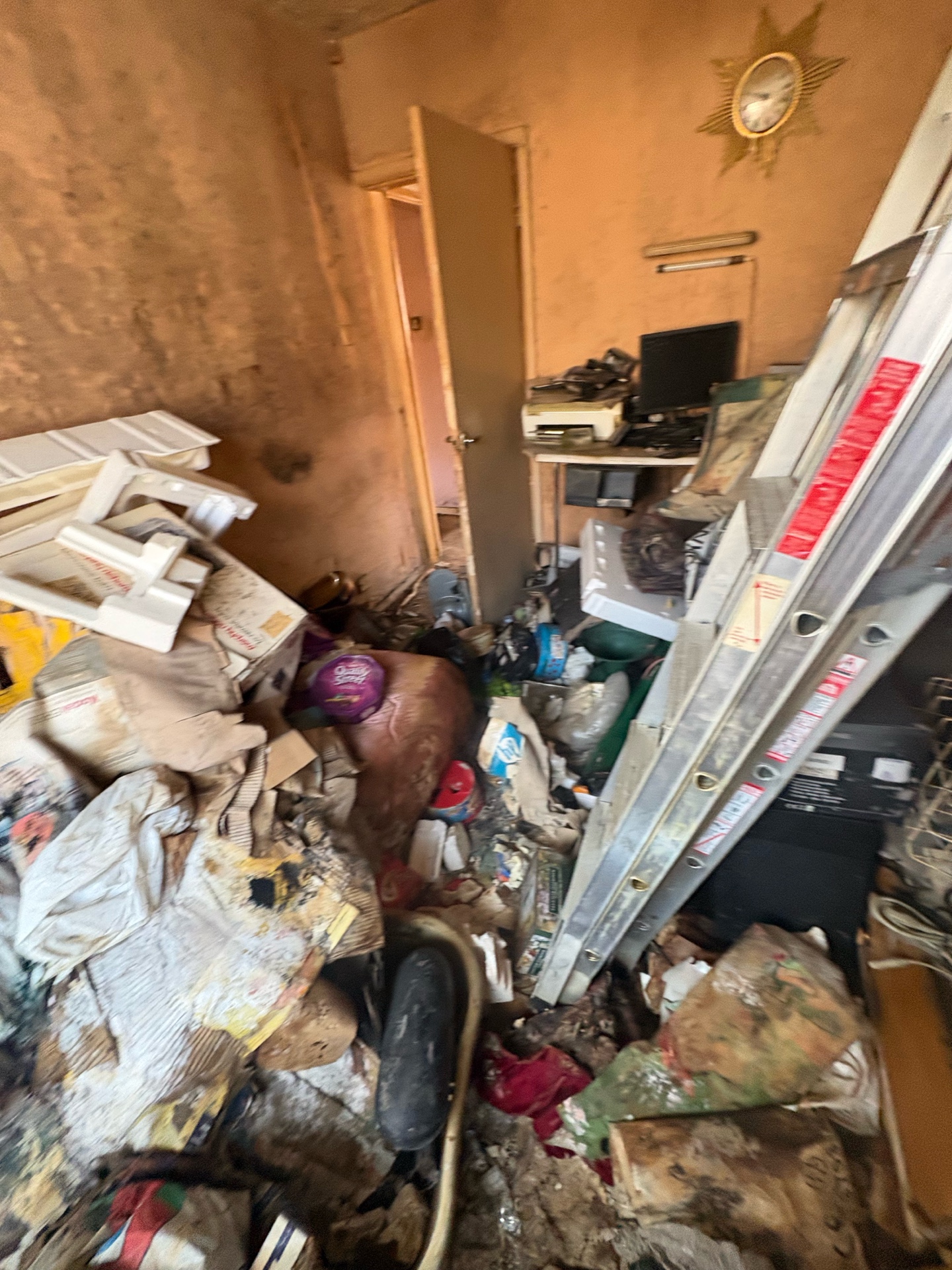 Property clearance — extreme hoarding, floor-to-ceiling debris