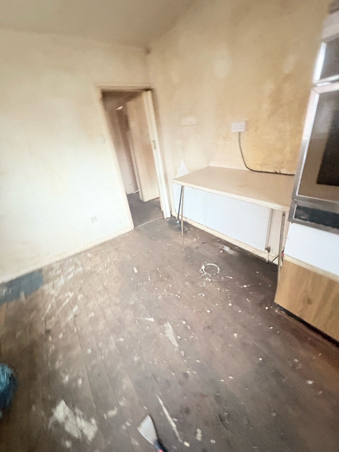 Property clearance — empty room after full clearance